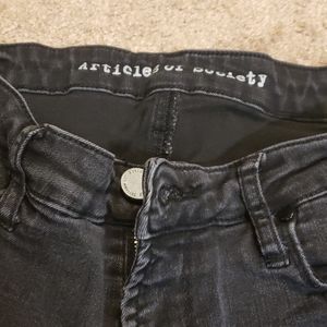 Articles of society frayed hem skinny